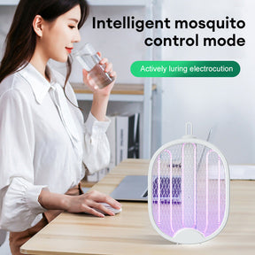 RECHARGEABLE ELECTRIC MOSQUITO KILLER RACKET 2 IN 1