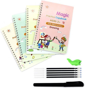 Buy 1 Get 1 free-- 4 magic  books +1 pen + 10 refill+1 LCD Tablet only 1400 with free home Delivery